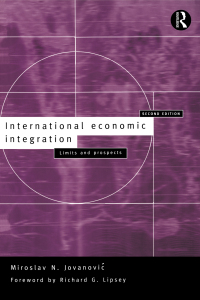 Cover image: International Economic Integration 2nd edition 9780415164511