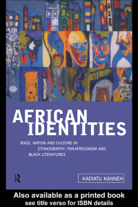 Imagen de portada: African Identities 1st edition 9780415164450