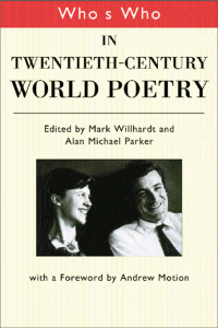 Imagen de portada: Who's Who in Twentieth Century World Poetry 1st edition 9780415163552