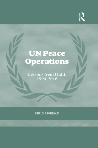 Imagen de portada: UN Peace Operations 1st edition 9780367861544