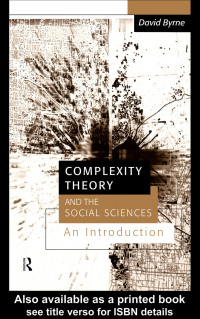 Imagen de portada: Complexity Theory and the Social Sciences 1st edition 9780415162968