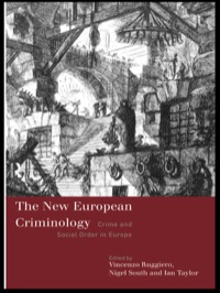 Imagen de portada: The New European Criminology 1st edition 9780415162944