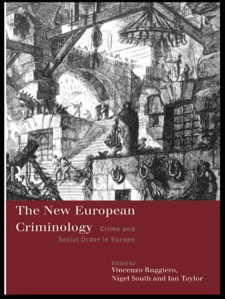 表紙画像: The New European Criminology 1st edition 9780415162944