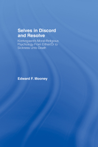 Cover image: Selves in Discord and Resolve 1st edition 9780415913706