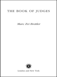 Cover image: The Book of Judges 1st edition 9780415162173
