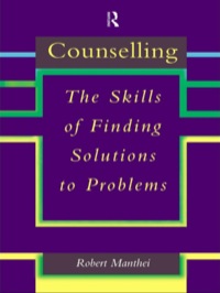 Cover image: Counselling 1st edition 9781138154476