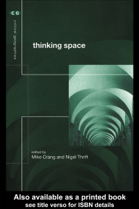 Imagen de portada: Thinking Space 1st edition 9780415160162