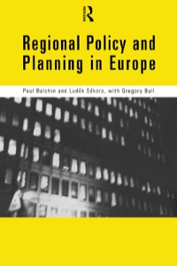 Cover image: Regional Policy and Planning in Europe 1st edition 9780415160094