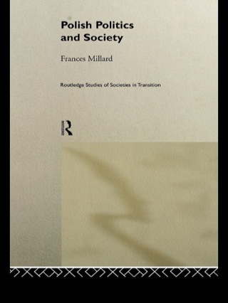 Cover image: Polish Politics and Society 1st edition 9780415159036