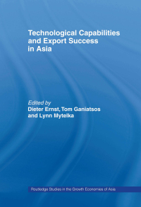 Cover image: Technological Capabilities and Export Success in Asia 1st edition 9780415158541