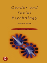 Cover image: Gender and Social Psychology 1st edition 9780415158152