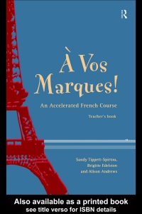 Imagen de portada: A Vos Marques! 1st edition 9780415157292