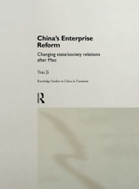 Cover image: China's Enterprise Reform 1st edition 9780415157261