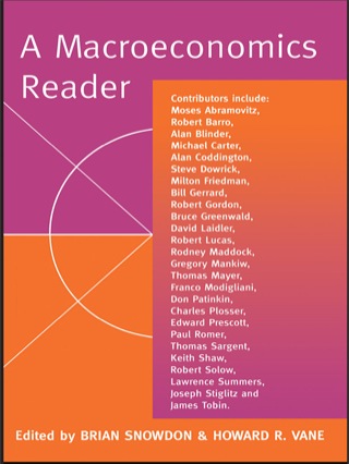 Cover image: A Macroeconomics Reader 1st edition 9780415157155