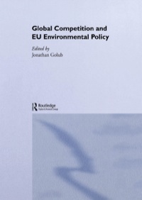 Imagen de portada: Global Competition and EU Environmental Policy 1st edition 9780415156981