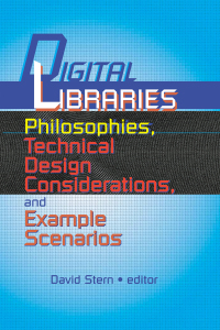 Imagen de portada: Digital Libraries 1st edition 9780789007698