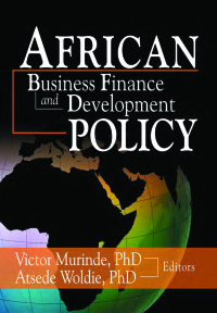 Imagen de portada: African Development Finance and Business Finance Policy 1st edition 9780789020857