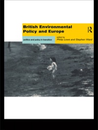 Cover image: British Environmental Policy and Europe 1st edition 9780415155014