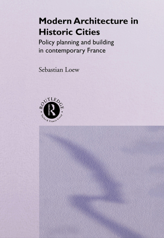 Cover image: Modern Architecture in Historic Cities 1st edition 9780415154925