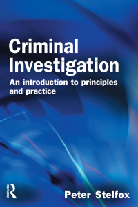 表紙画像: Criminal Investigation 1st edition 9781843923381