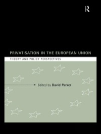 Cover image: Privatization in the European Union 1st edition 9780415154697