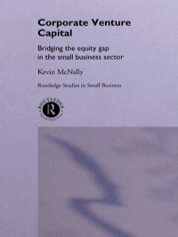 Cover image: Corporate Venture Capital 1st edition 9780415515016