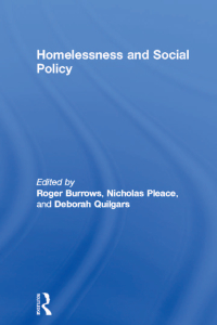 Cover image: Homelessness and Social Policy 1st edition 9780415154574