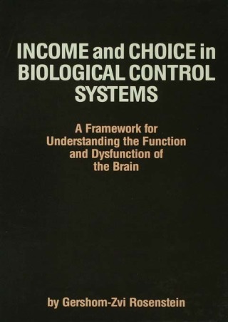 表紙画像: Income and Choice in Biological Control Systems 1st edition 9781138972490