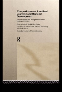 表紙画像: Competitiveness, Localised Learning and Regional Development 1st edition 9780415154284