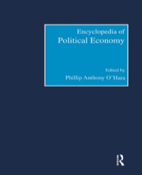 Imagen de portada: Encyclopedia of Political Economy 1st edition 9780415241885
