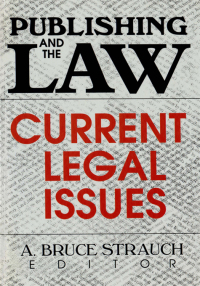 Imagen de portada: Publishing and the Law 1st edition 9780789008121