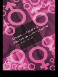 Cover image: Gender and Choice in Education and Occupation 1st edition 9780415153959