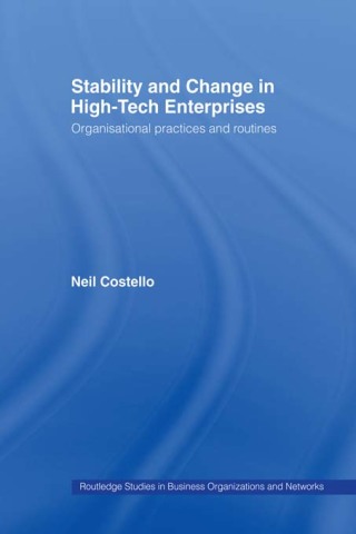 Cover image: Stability and Change in High-Tech Enterprises 1st edition 9780415231213