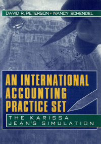 Imagen de portada: An International Accounting Practice Set 1st edition 9780789060211
