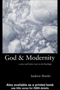 Omslagafbeelding: God and Modernity 1st edition 9780415221887