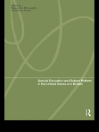 Imagen de portada: Special Education and School Reform in the United States and Britain 1st edition 9780415197571