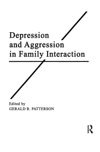 表紙画像: Depression and Aggression in Family interaction 1st edition 9780805801378