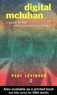 Imagen de portada: Digital McLuhan 1st edition 9780415192514