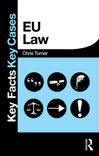 Cover image: EU Law 1st edition 9780415833288