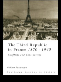 Cover image: The Third Republic in France 1870-1940 1st edition 9780415757225