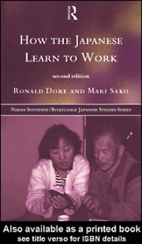 Immagine di copertina: How the Japanese Learn to Work 2nd edition 9780415148818