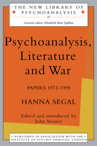Cover image: Psychoanalysis, Literature and War 1st edition 9780415153287