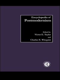 صورة الغلاف: Encyclopedia of Postmodernism 1st edition 9780415152945