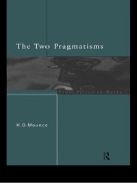 Cover image: The Two Pragmatisms 1st edition 9780415152839