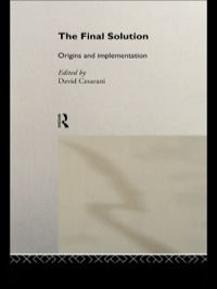 Titelbild: The Final Solution 1st edition 9780415099547
