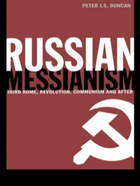Cover image: Russian Messianism 1st edition 9781138007024