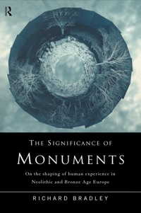 صورة الغلاف: The Significance of Monuments 1st edition 9780415152044