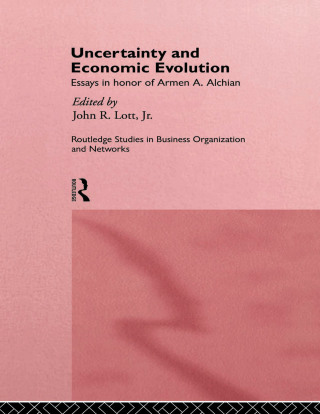 Imagen de portada: Uncertainty and Economic Evolution 1st edition 9781138986374