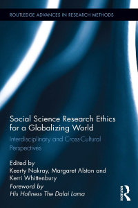 Cover image: Social Science Research Ethics for a Globalizing World 1st edition 9780415716222