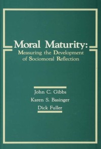 表紙画像: Moral Maturity 1st edition 9780805804256